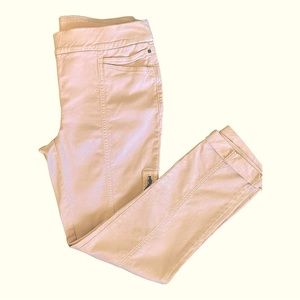 Chico’s Women’s SO SLIMMING Petal Pink Casual Cargo Ankle Pant Size 0